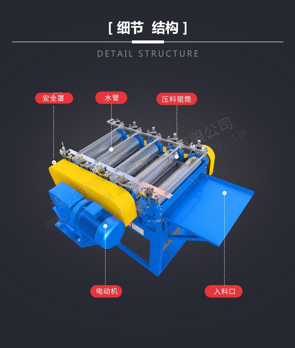 天然橡膠初加工設(shè)備-五合一壓片機(jī)-en Natural Rubber Processing Equipment - Five In One Sheeting Machine